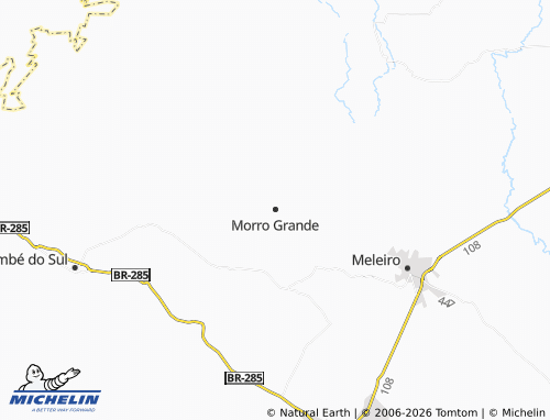 Mapa MICHELIN Morro Grande - ViaMichelin