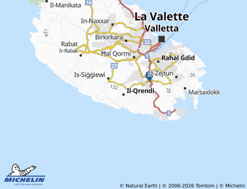 Kaart MICHELIN Il-Qrendi - ViaMichelin