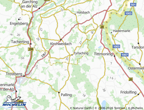 Mappa MICHELIN Tyrlaching - ViaMichelin