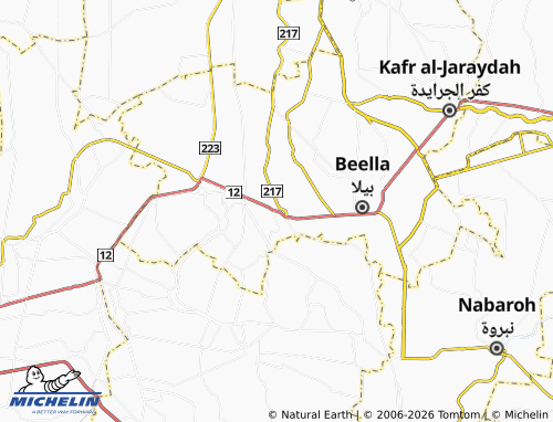 Mapa MICHELIN Abshan - ViaMichelin