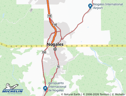 MICHELIN Benito Juárez map - ViaMichelin