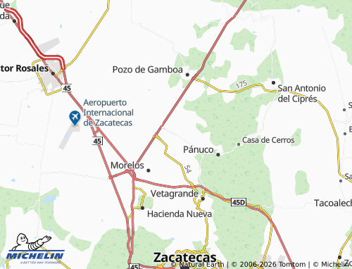 Mapa MICHELIN Muleros - ViaMichelin