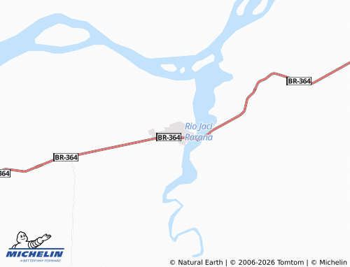 Mapa MICHELIN Jaci Paraná - ViaMichelin