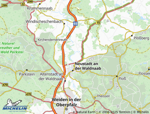 Mapa MICHELIN Wöllershof - ViaMichelin