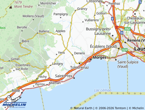 Mappa MICHELIN Denens - ViaMichelin