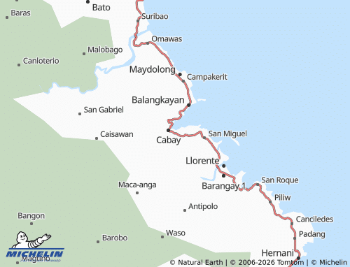 MICHELIN Guinpoliran map - ViaMichelin