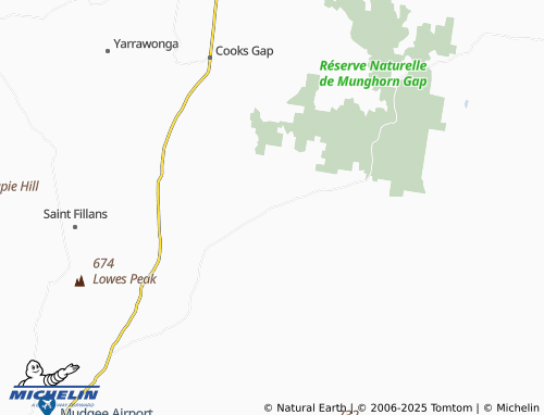 MICHELIN Cooyal map - ViaMichelin