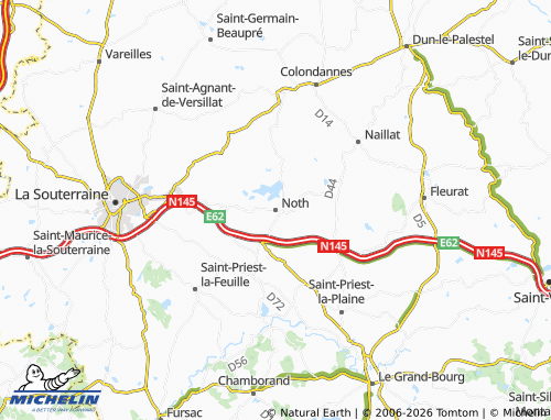 Mapa MICHELIN Noth - ViaMichelin