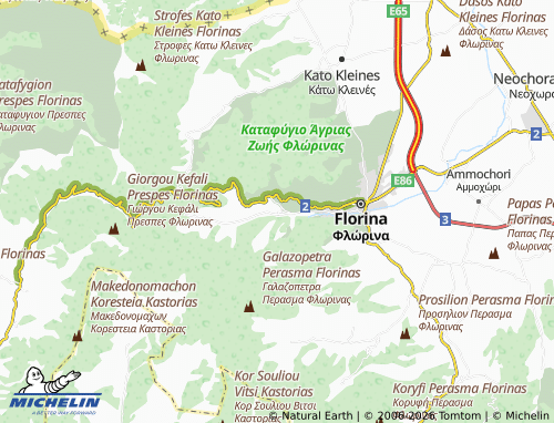 Carte MICHELIN Simos Ioannidis - ViaMichelin