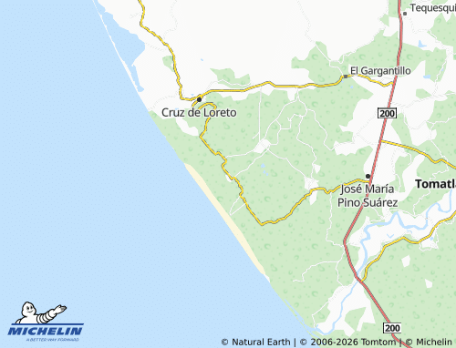 Mapa MICHELIN Las Lomas Coloradas - ViaMichelin