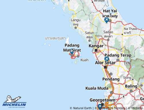 MICHELIN-Landkarte Langkawi - ViaMichelin