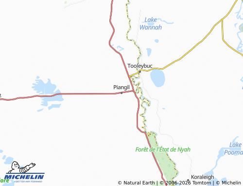 Mapa MICHELIN Piangil - ViaMichelin