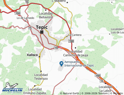 MICHELIN Camichines map - ViaMichelin
