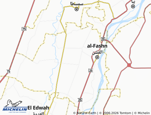 Mapa MICHELIN Saft al-'Arfa - ViaMichelin