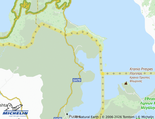 Carte MICHELIN Goricë e Vogël - ViaMichelin