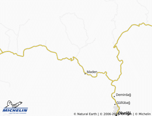 Mapa MICHELIN Akmeşe - ViaMichelin