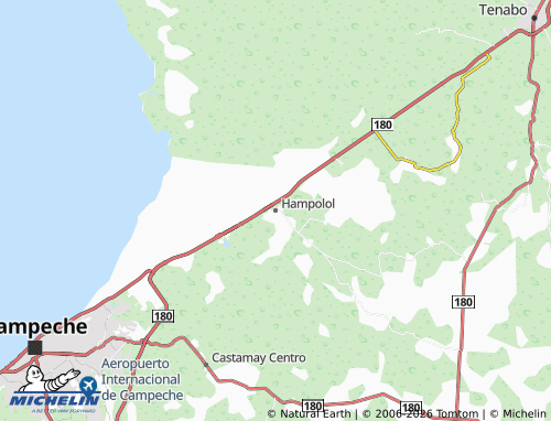 MICHELIN-Landkarte Hampolol - ViaMichelin