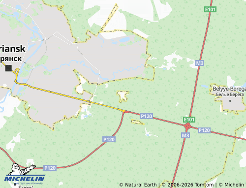 Carte MICHELIN Snezhka - ViaMichelin