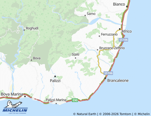 MICHELIN Staiti map - ViaMichelin