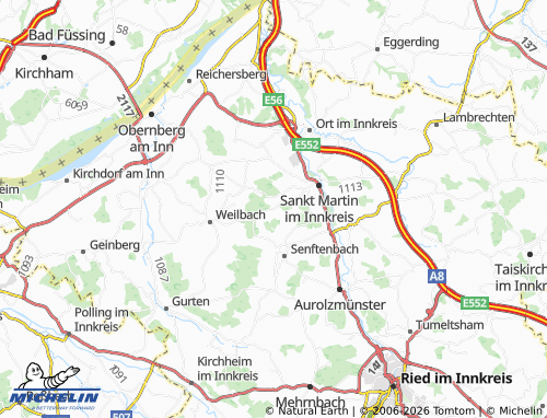 MICHELIN Forsthub map - ViaMichelin