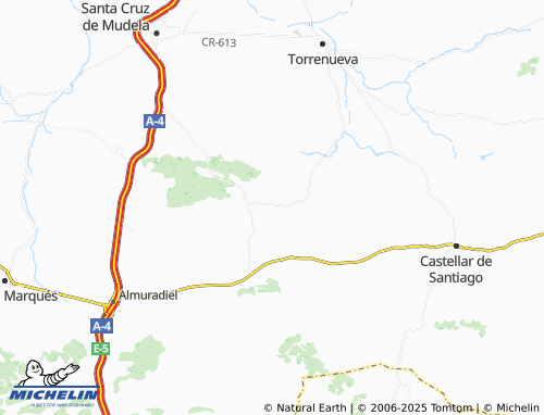 MICHELIN Casa de Peña Parda map - ViaMichelin