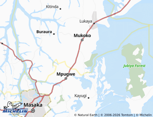 Kaart MICHELIN Kabale - ViaMichelin