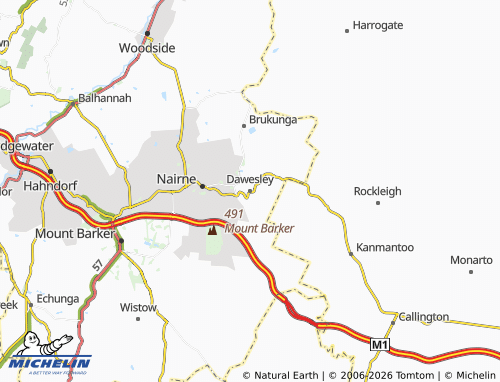Mappa MICHELIN Dawesley - ViaMichelin