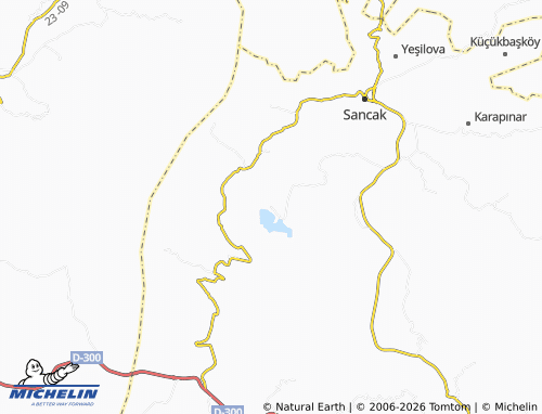 MICHELIN-Landkarte Uzunsavat - ViaMichelin