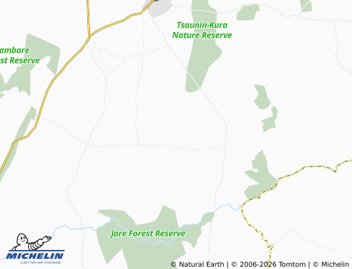 MICHELIN Dan Gada map - ViaMichelin