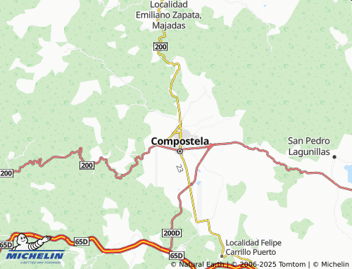 MICHELIN Estadios map - ViaMichelin