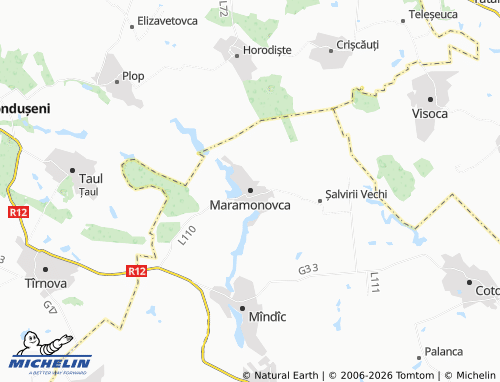 Mappa MICHELIN Maramonovca - ViaMichelin