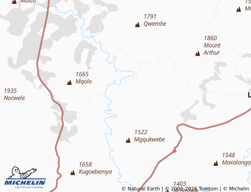MICHELIN-Landkarte eJojweni A - ViaMichelin