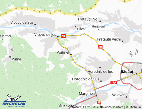 Mappa MICHELIN Voitinel - ViaMichelin