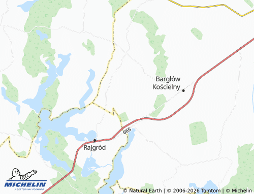 Carte MICHELIN Żrobki - ViaMichelin