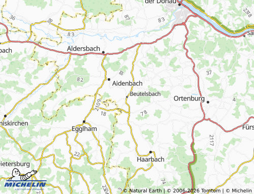Mappa MICHELIN Beutelsbach - ViaMichelin
