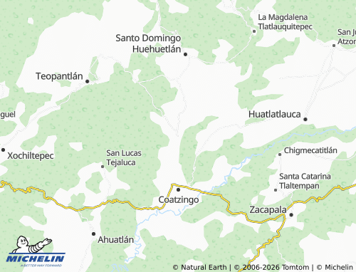 MICHELIN Tenango map - ViaMichelin