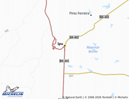 Mapa MICHELIN Boa Vista - ViaMichelin
