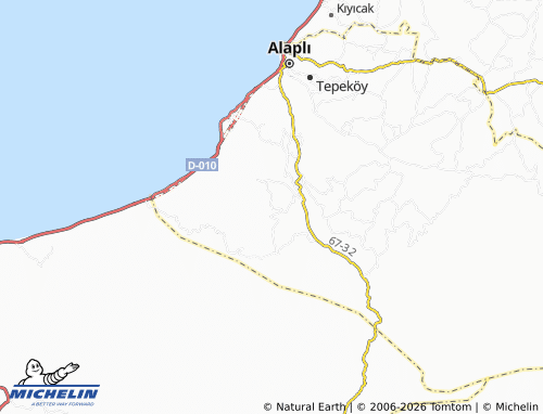 Kaart MICHELIN Kabalar - ViaMichelin