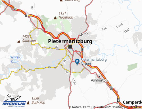 MICHELIN Pelham North map - ViaMichelin