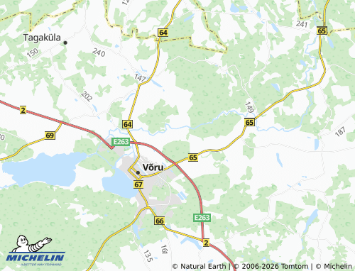 Mappa MICHELIN Villa - ViaMichelin