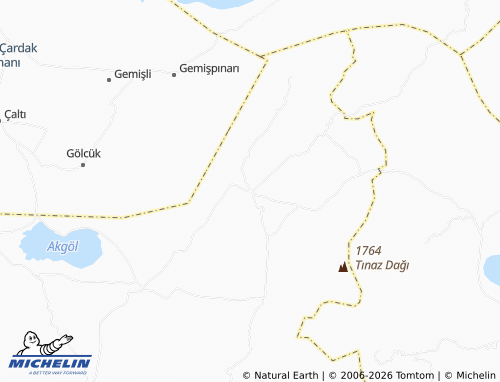 Kaart MICHELIN Akçaköy - ViaMichelin