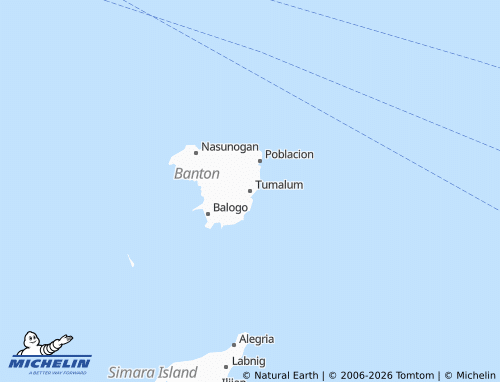 MICHELIN Tumalum map - ViaMichelin