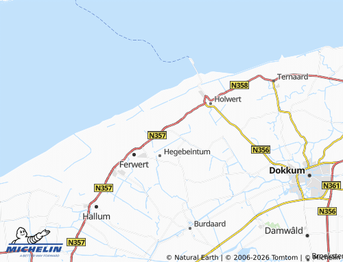 MICHELIN Blije map - ViaMichelin