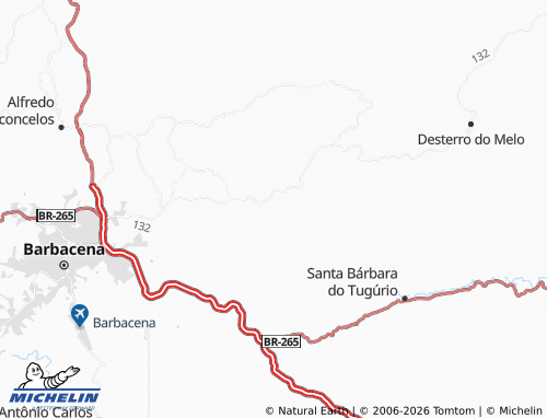 Mappa MICHELIN Senhora das Dores - ViaMichelin