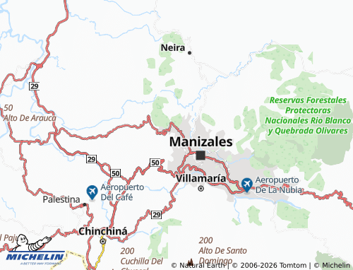 Mapa MICHELIN La Palma - ViaMichelin