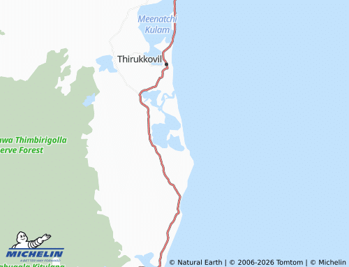 Kaart MICHELIN Sangamangramam - ViaMichelin