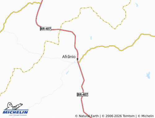 Mappa MICHELIN Afrânio - ViaMichelin