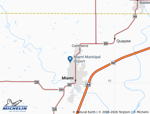 Kaart MICHELIN North Miami - ViaMichelin