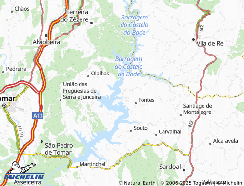 Mapa MICHELIN Maxial d'Além - ViaMichelin