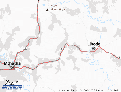 MICHELIN-Landkarte Misty Mount - ViaMichelin